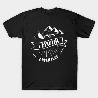 Camping Adventure I Travel Camper Outdoor Lifestyle T-Shirt